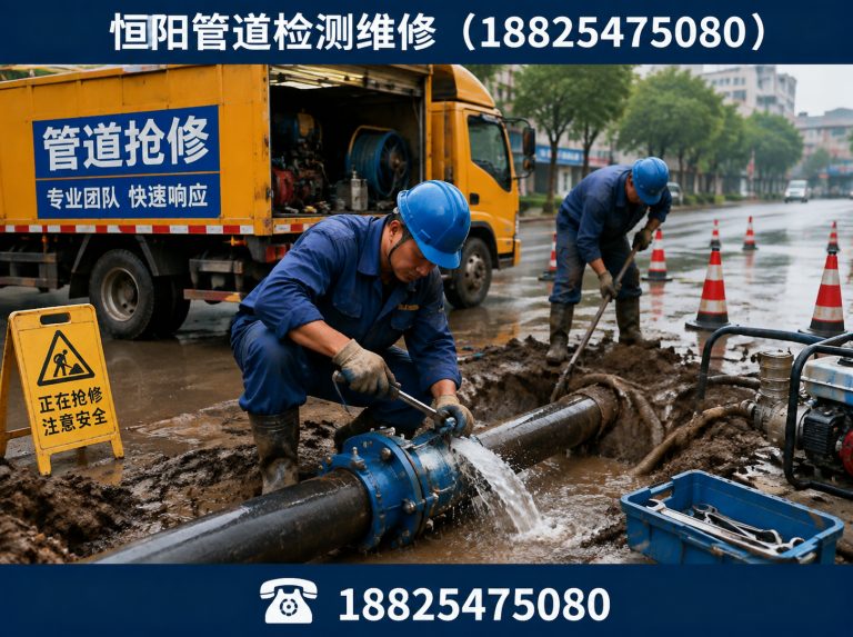 惠州管道漏水检测展示图